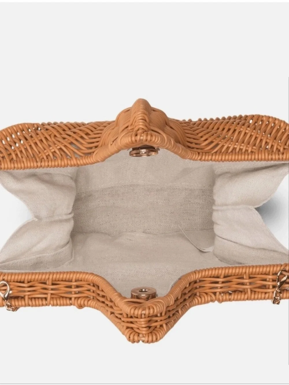 Tommy Bahama Woven Star Accent Bag - Natural Tan